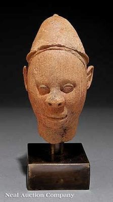  Terracotta Portrait Head - Exploring the Essence of Ancient Nigerian Artistry!